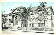 Elwood, IN Carnegie library, now abandoned