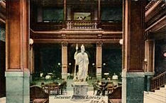 Great hall of Erie, PA public library