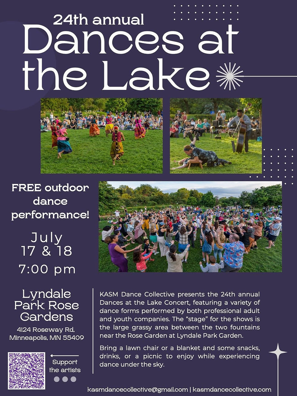 Dances at the Lake Festival — Free Outdoor Performance