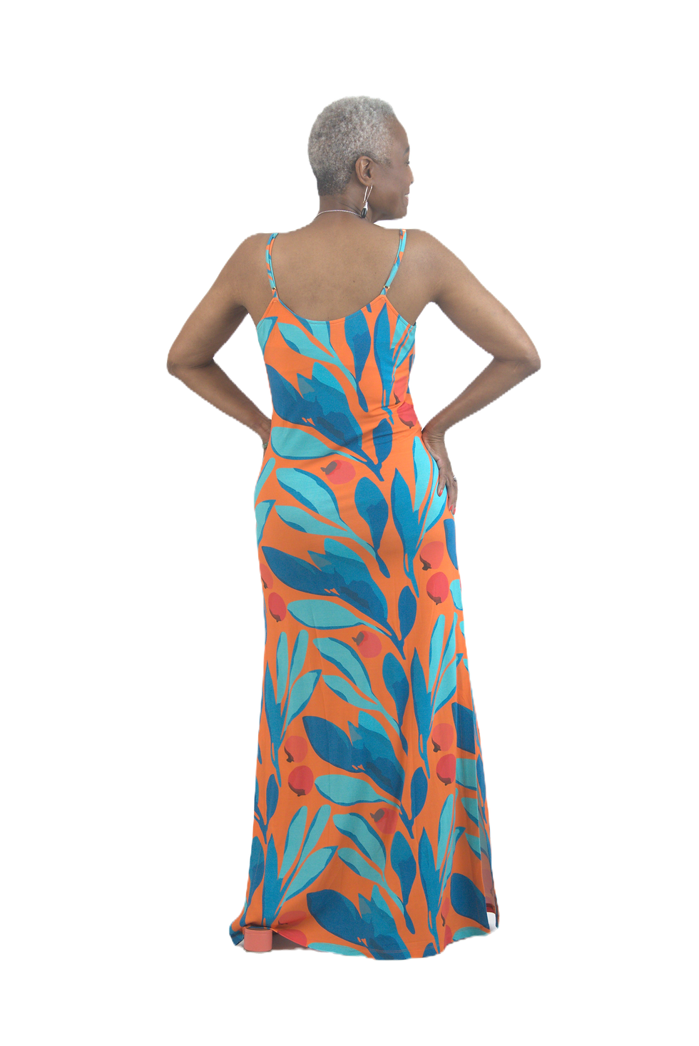 Thumbnail: Bela Comfort Loungewear: Strappy Long Dress