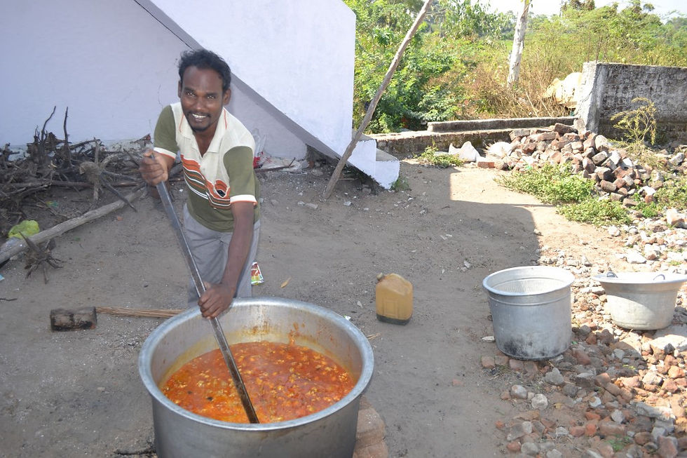 Church Lunch Preparation