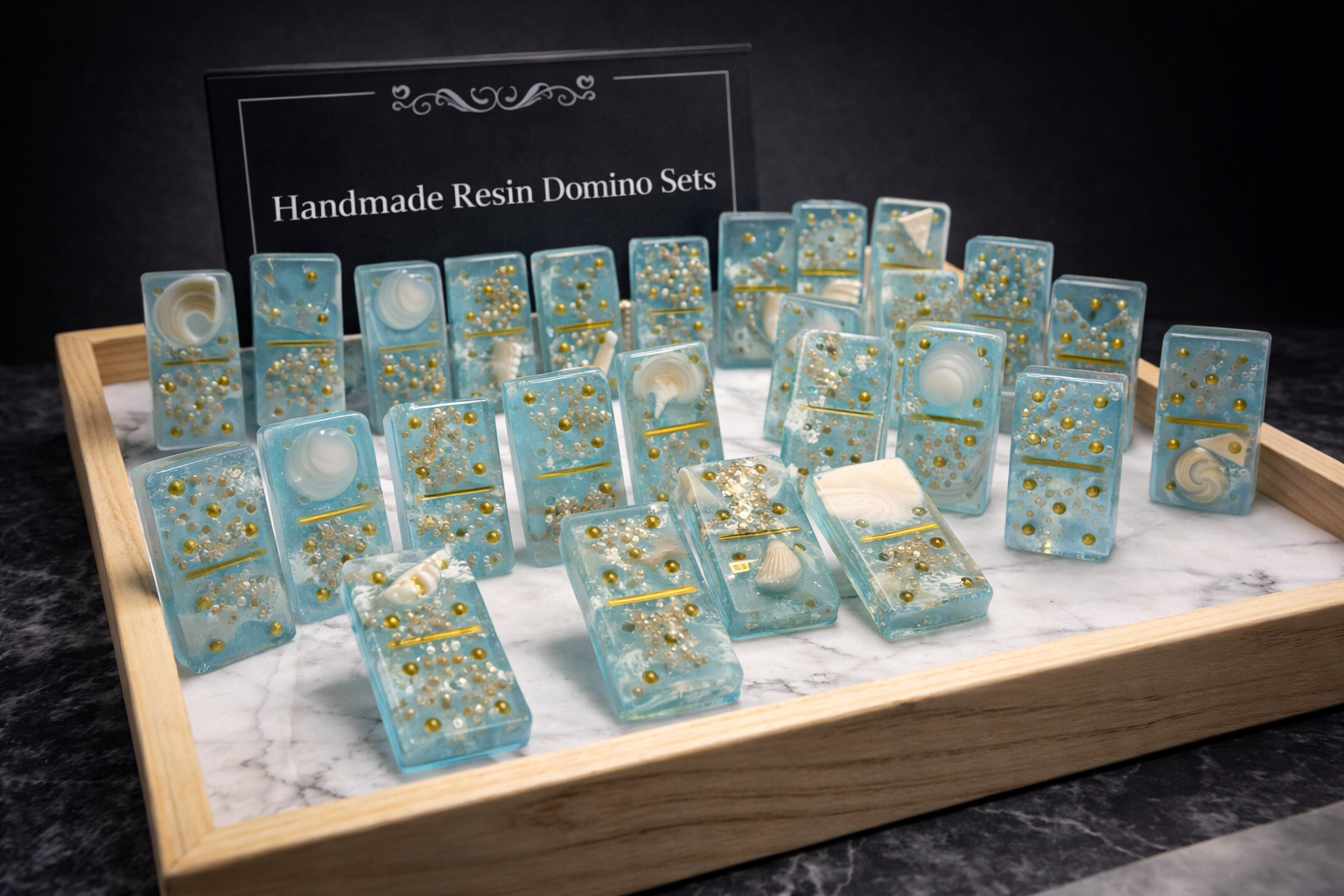 Resin Dominio Set