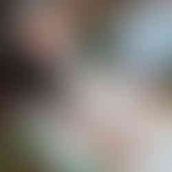 a little girl and a group of young children sorting colourful autumn lists by their shape, size and colour into a chart on the floor