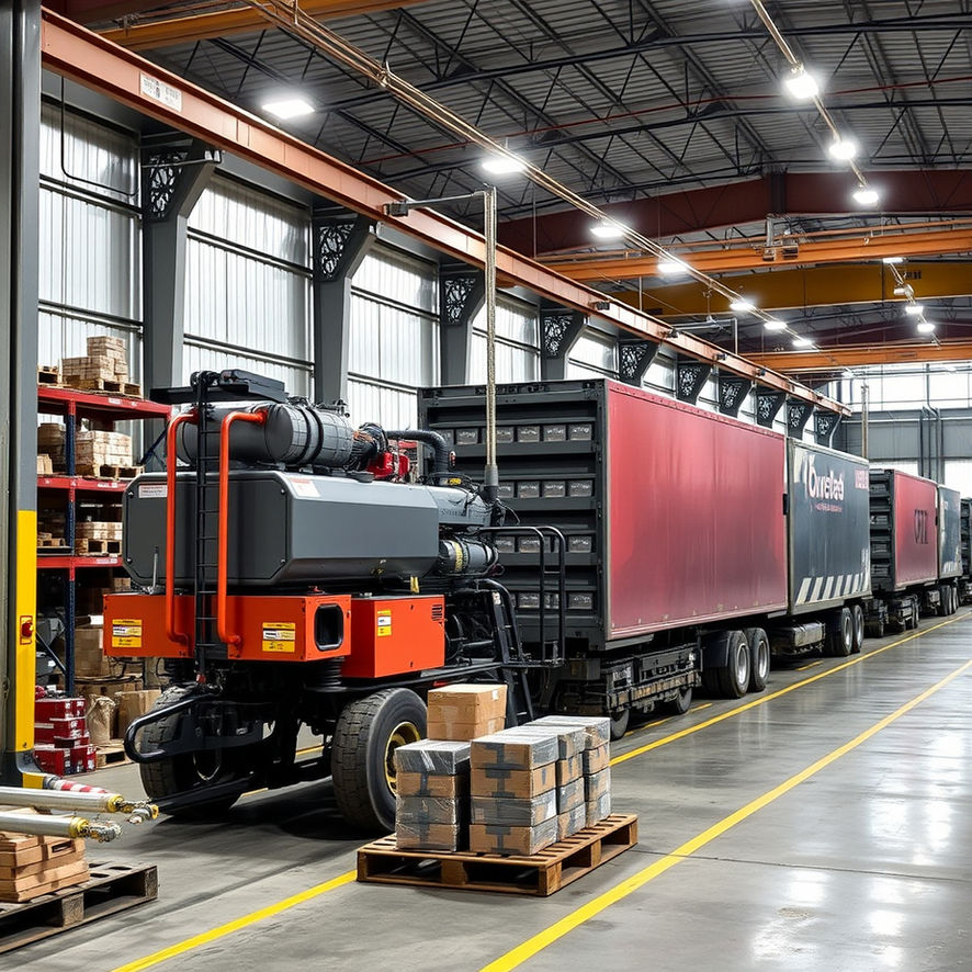 Smart manufacturing and logistics software for real-time tracking, automation, and supply chain efficiency