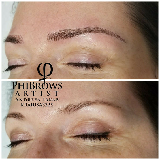 microblading before and after