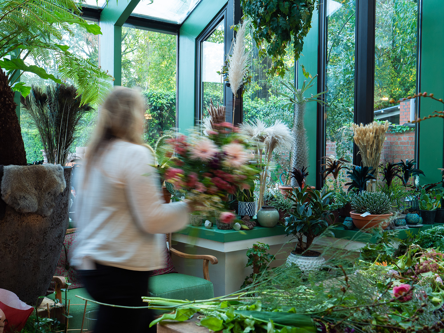 Arranged Food and Objects