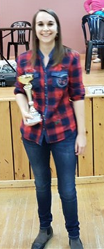 Championnat de la Loire 18 à Andrézieux-Bouthéon : Tiphaine Boiron a cravaché.