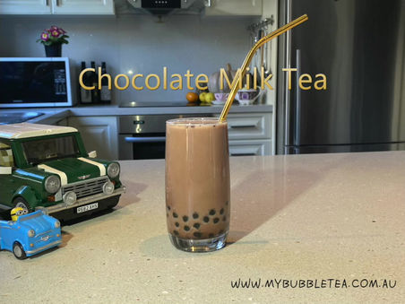 Chocolate Milk Tea Recipe