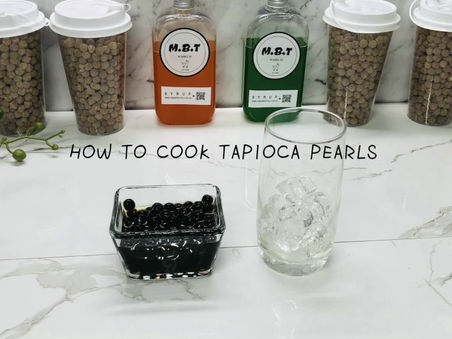 How to prepare Tapioca Pearls