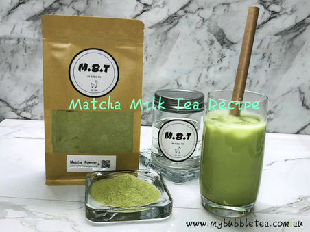 Matcha Milk Tea Recipe