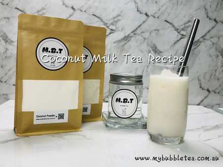 Coconut Milk Tea Recipe