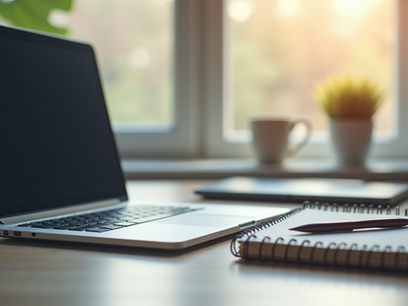 A modern workspace setup for productivity