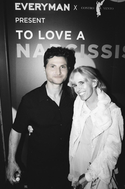 Sadie Kaye and Raffaello Degruttola at the London premiere of To Love A Narcissist