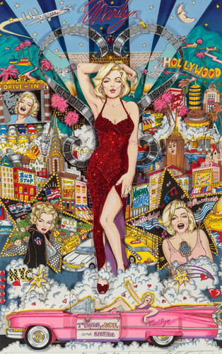 真作保証　天才！クリムゾン　Forever　Marilyn　マリリン Forever Marilyn | 11elevengallery