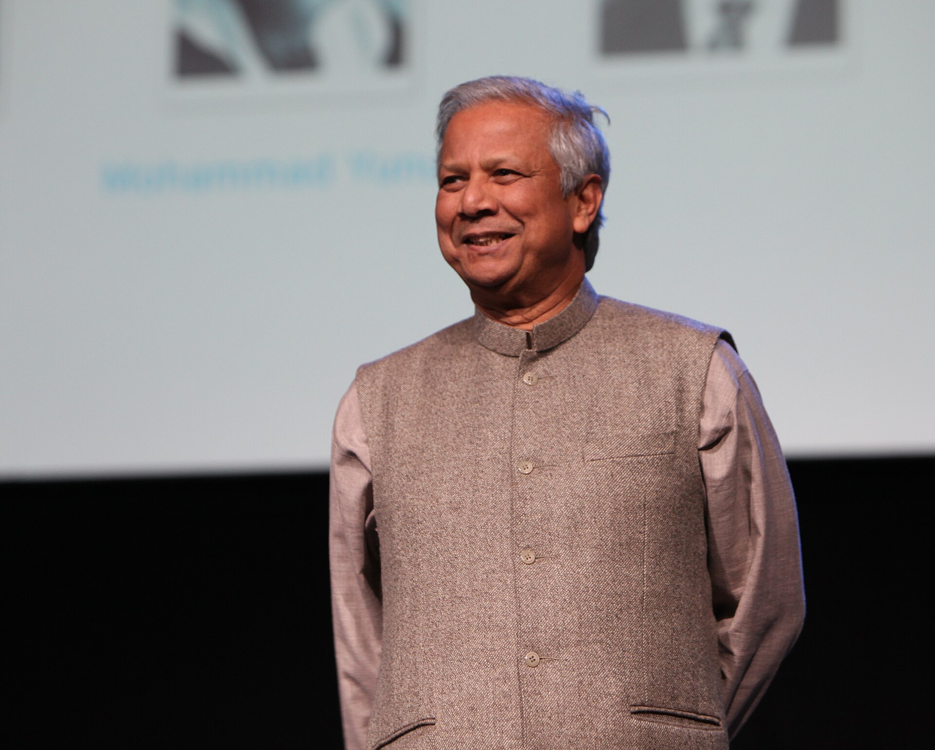 Portrait of Muhammad Yunus