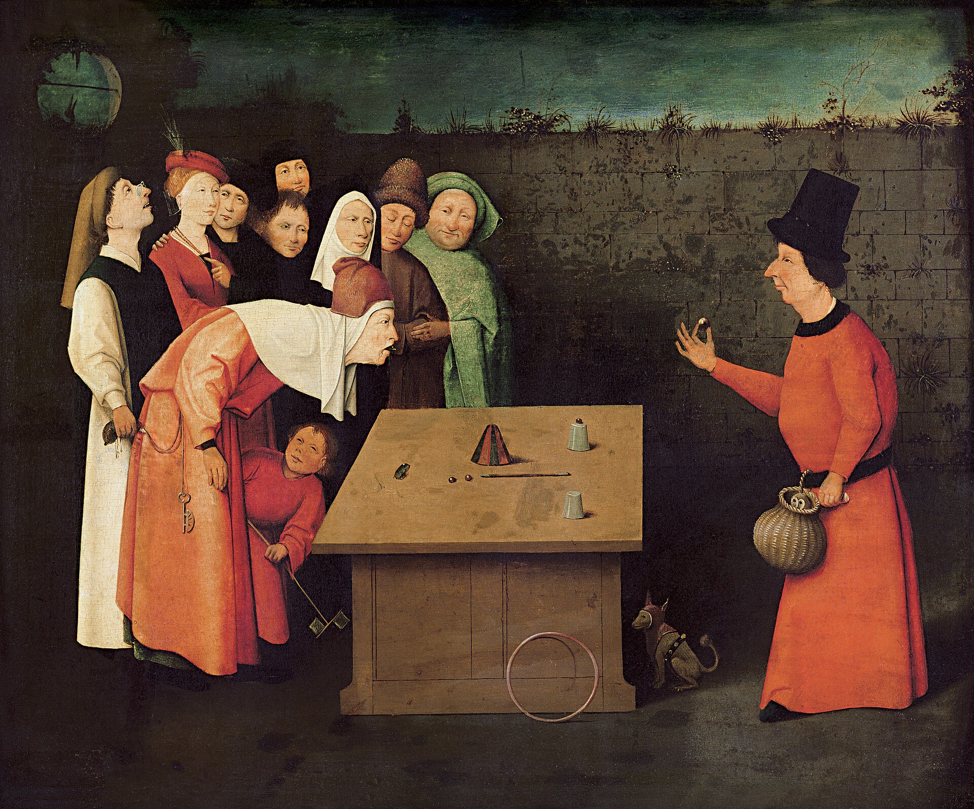 A painting by Hieronymus Bosch