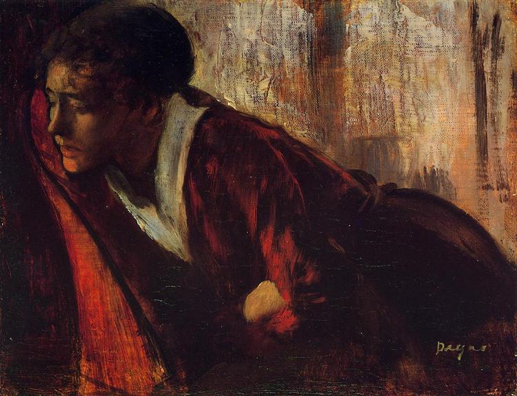 Edgar Degas’s painting Melancholy