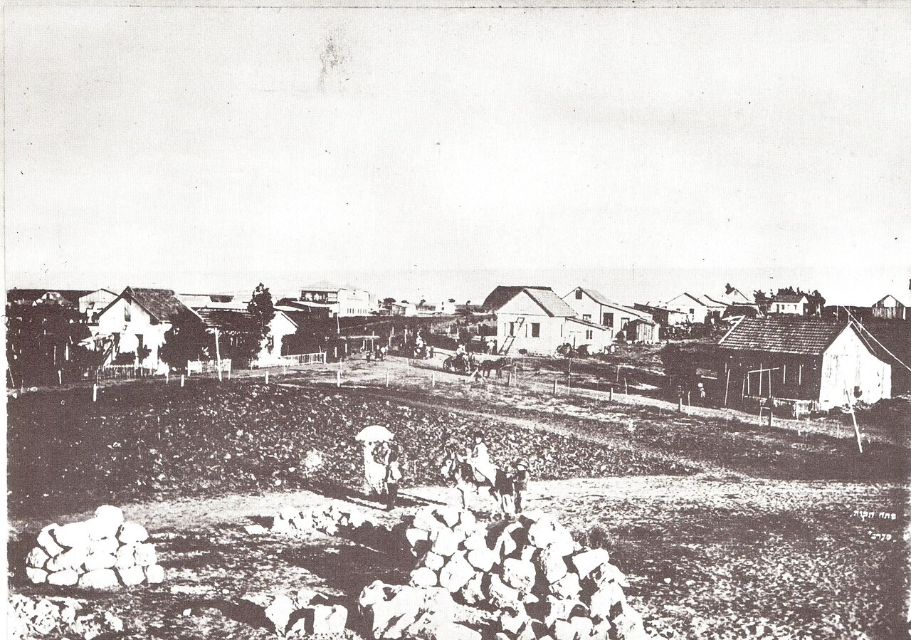 פתח תקווה בשנת 1896