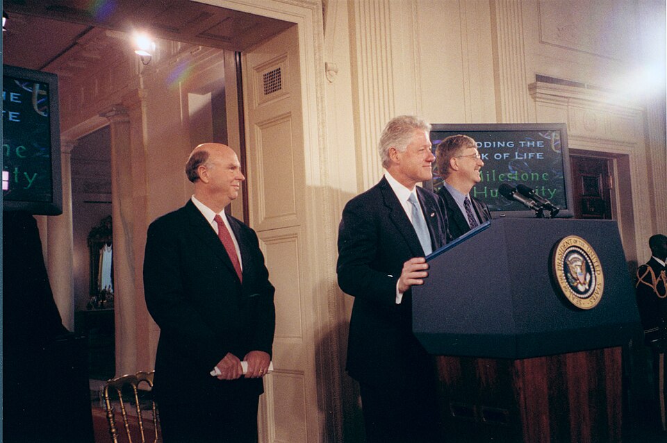 Human Genome Project announcement