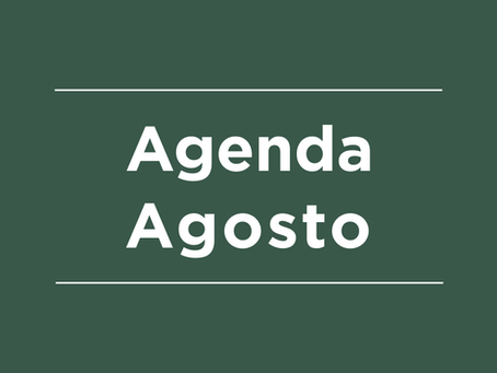 Confira a agenda de agosto do Coletivo Justina