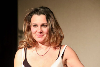 Giovanna Lombardi in Love's Kamikaze di Mario Moretti. Regia di Mila Teatro del Navile 11-12-13 marzo 2022. Ph © Nino Campisi 2022.