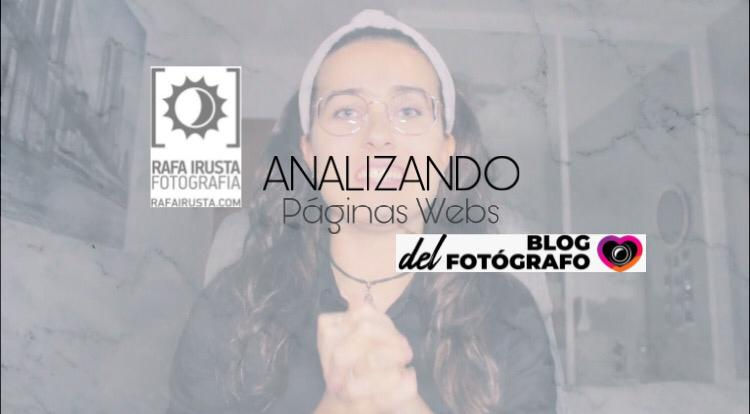 Usabilidad en dos webs de fotografía