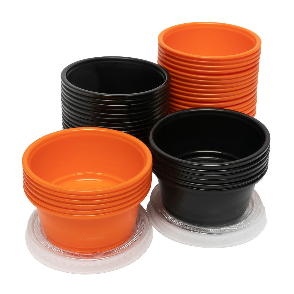 Thumbnail: KOLORAE 2oz Colored Tasting Cups with Lid - 50 Count