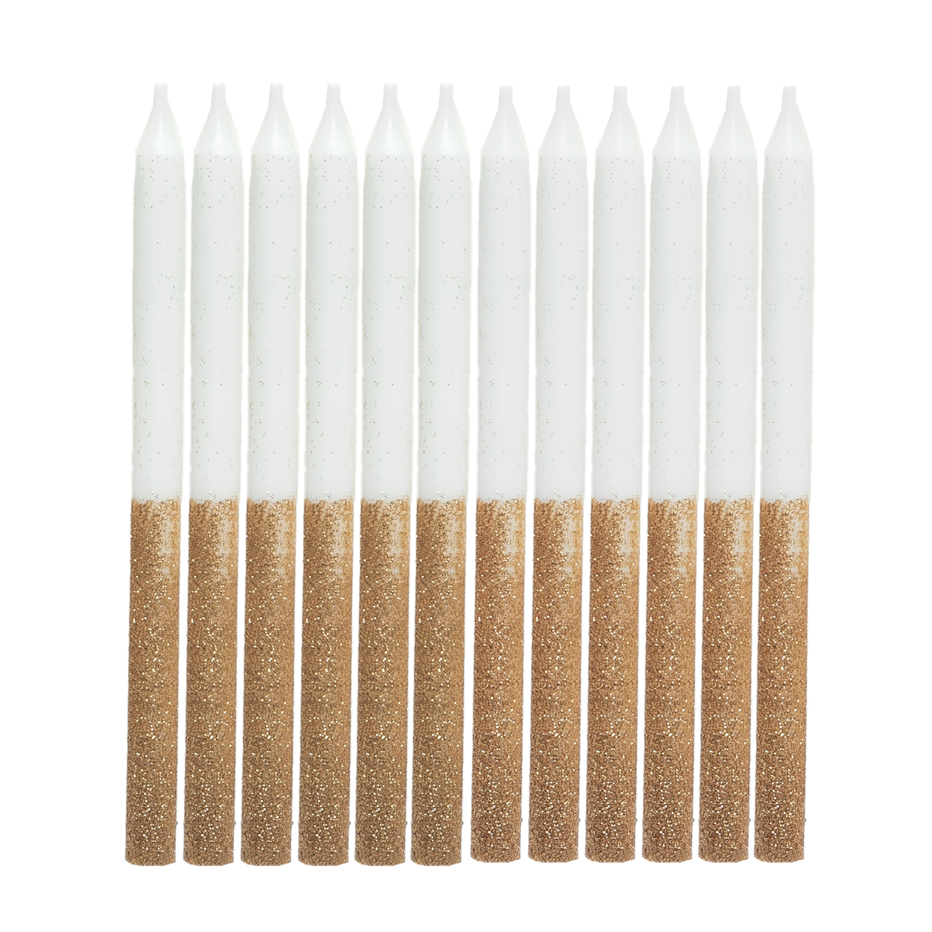 priabella Birthday Candle Glitter Dip - 12 Count - Assorted