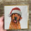 Thumbnail: Labrador Christmas Card