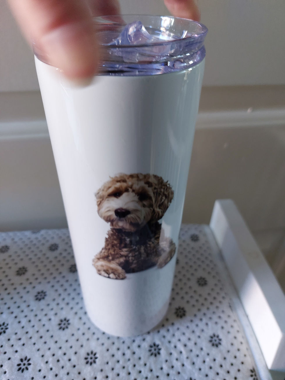 Thumbnail: Cockapoo tumbler 