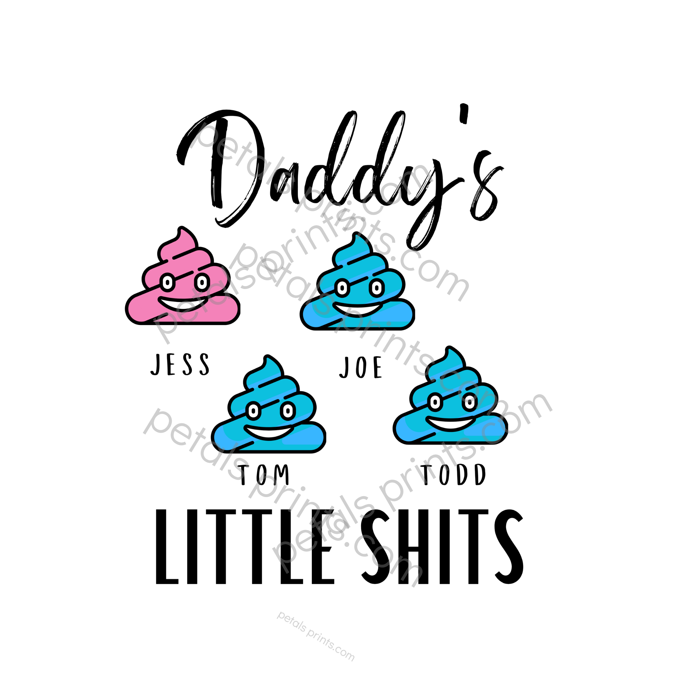 Daddy's little shit mugs