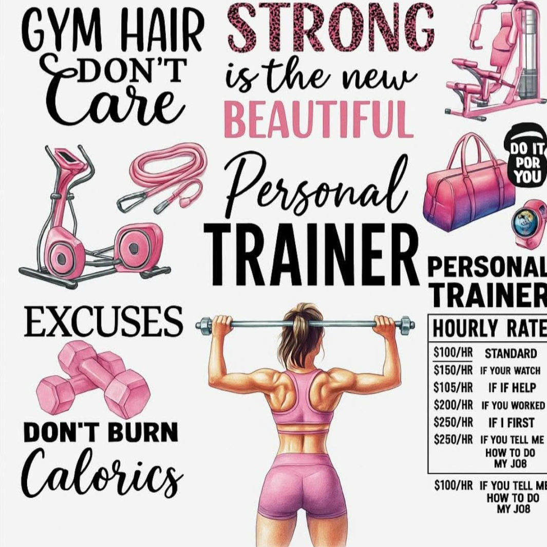 Personal trainer design  Tumbler