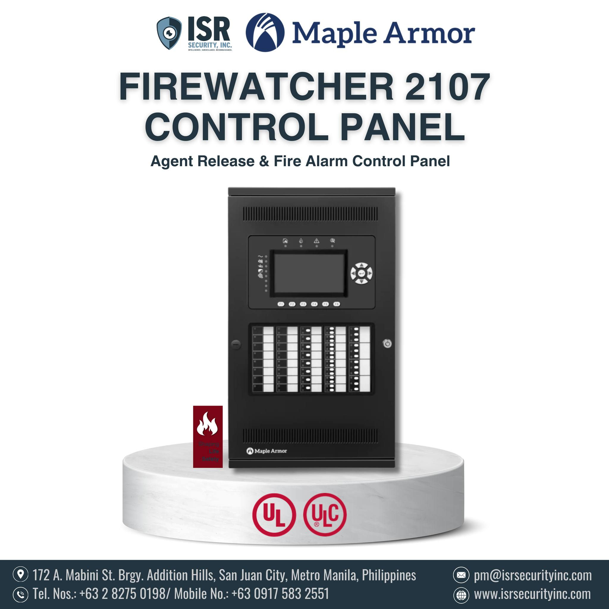 Maple Armor FW2107 Fire and Release Panel