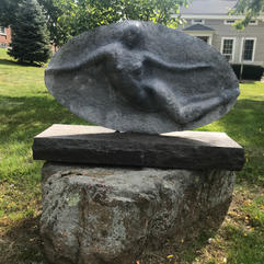 Sculpture by Brian Wendler, "Nereid" in Clinton, CT presented by the Hollycroft Foundation