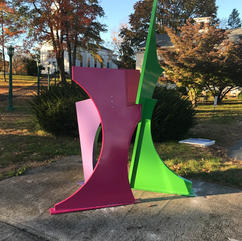 Sculpture by Gilbert Boro, "Sirocco" in Clinton, CT presented by the Hollycroft Foundation