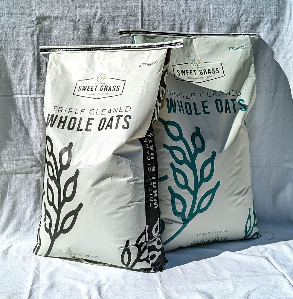 Retail Packaging: Whole Oats