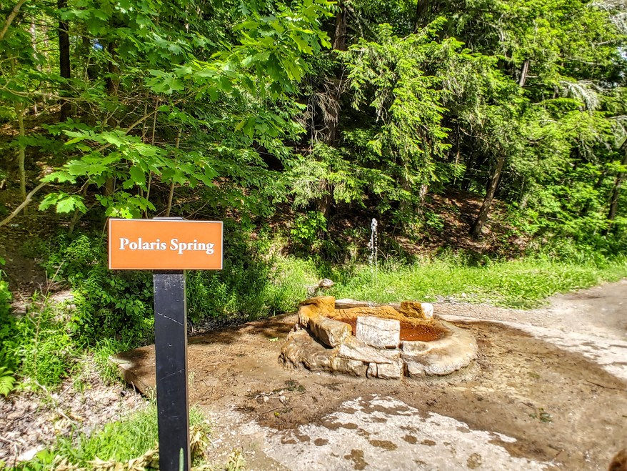 Polaris Spring in Saratoga Spa State Park