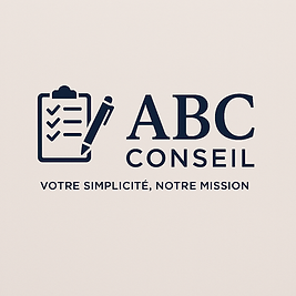 Logo ABC Conseil - accompagnement administratif, budgétaire et classement
