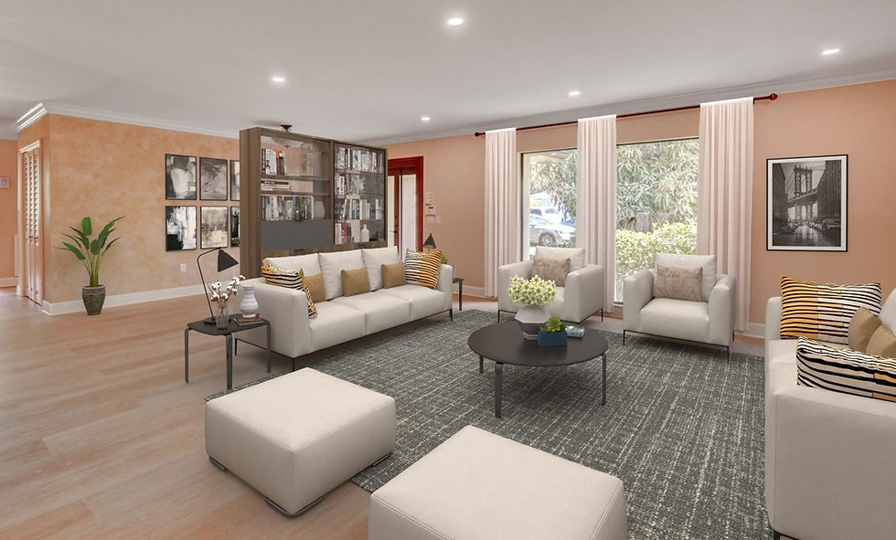 Example of whole house remodeling