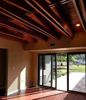 New roof with space beams