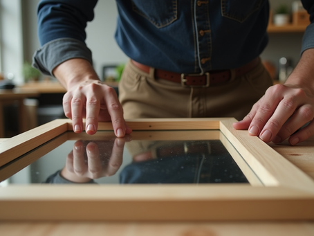 Transforming Spaces with Unique Mirror Framing