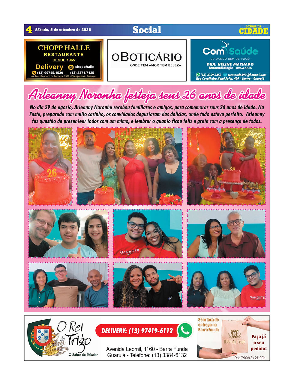 JORNAL DA CIDADE - PÁGINA 4