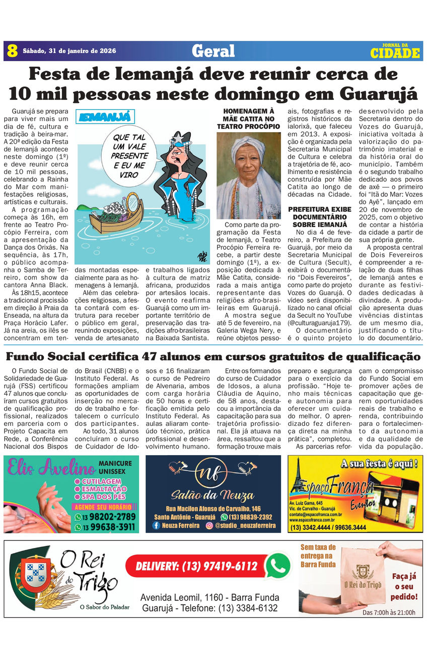 JORNAL DA CIDADE - PÁGINA 8