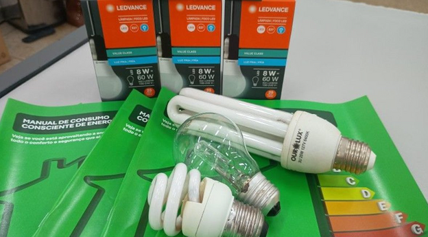 Guarujá recebe ação para troca gratuita de lâmpadas por modelos LED