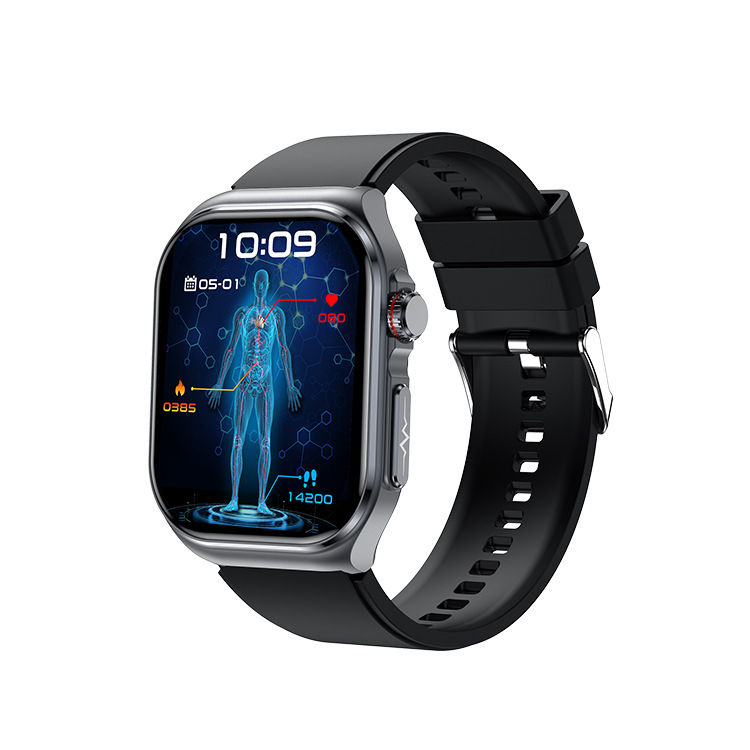 Smart watch ECG blood sugar uric acid body fat blood oxygen heart rate