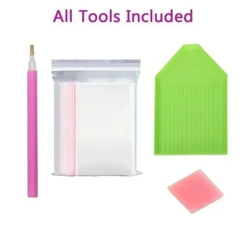 Thumbnail: Nine Fish 5D Diamond Painting Diamond Art Embroidery Gifts Restaurant Office Hom