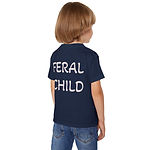 The back of a Feral Child t-shirt