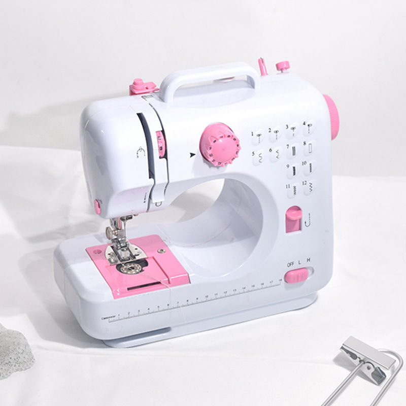 Portable Electric Sewing Machine, Adjustable Speed Ideal for Beginners