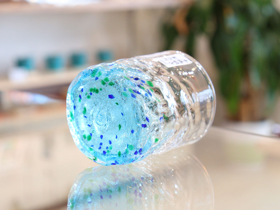 琉球ガラス 天ぬ群星 でこぼこ水 琉球ガラス 宮古島 人気 安い 体験 おすすめ かわいい 通販 沖縄