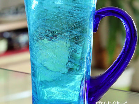 琉球ガラス 海の泡ジョッキ入荷